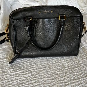 LV MONOGRAM EMPRIENTE NOIR SPEEDY 30